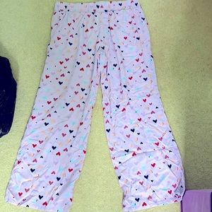 Lightweight Lounge Heart Pants